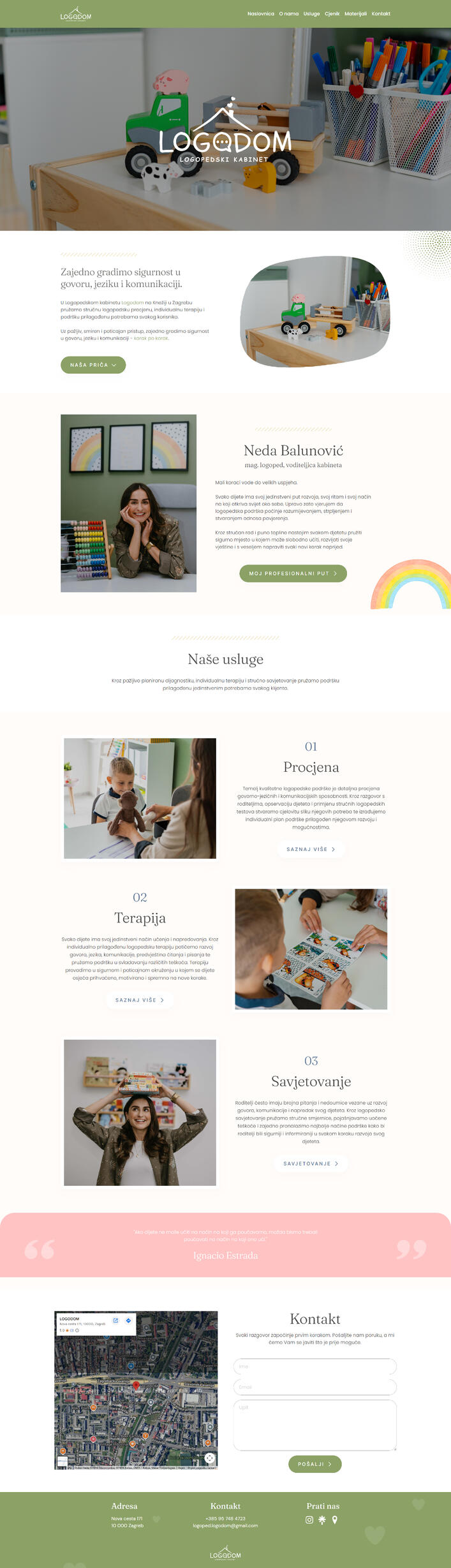 Logodom - Web stranica Logodom - Web stranica